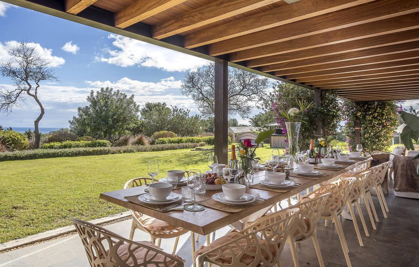 Foto 6 von 27: Paradies mit Meerblick und Pool: Cala Llenya 2km