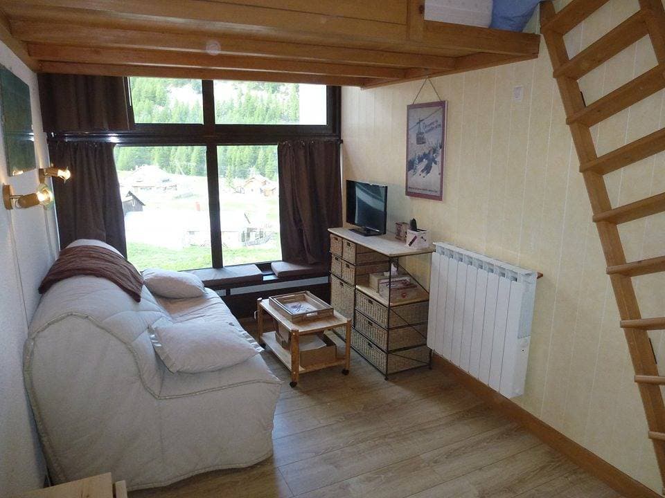 Foto 7 von 10: Renovated mezzanine studio in the heart of the Front de Neige