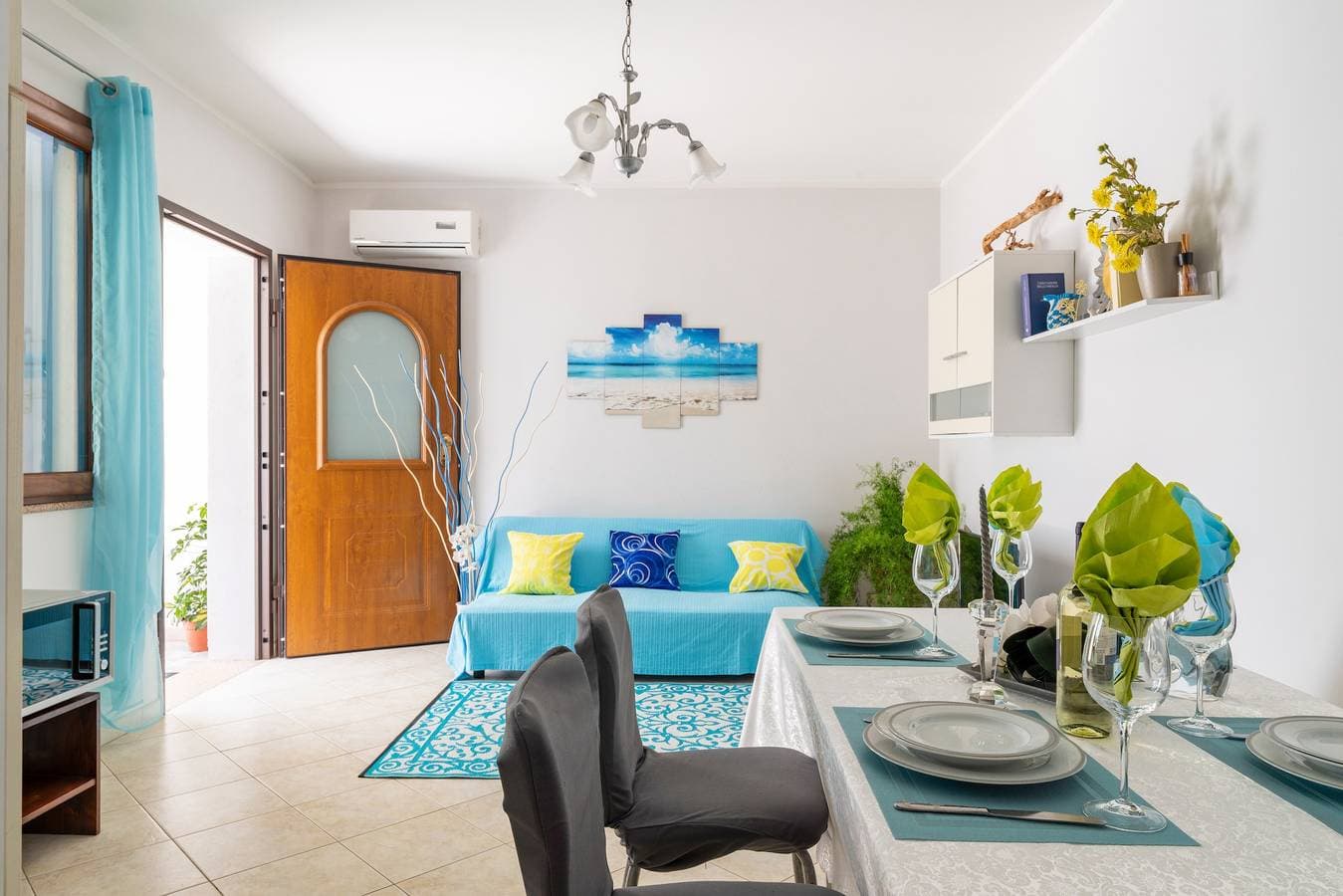 Foto 6 von 25: Ferienhaus 'Casa Vacanze Tricaraibi' mit privater Terrasse und Klimaanlage