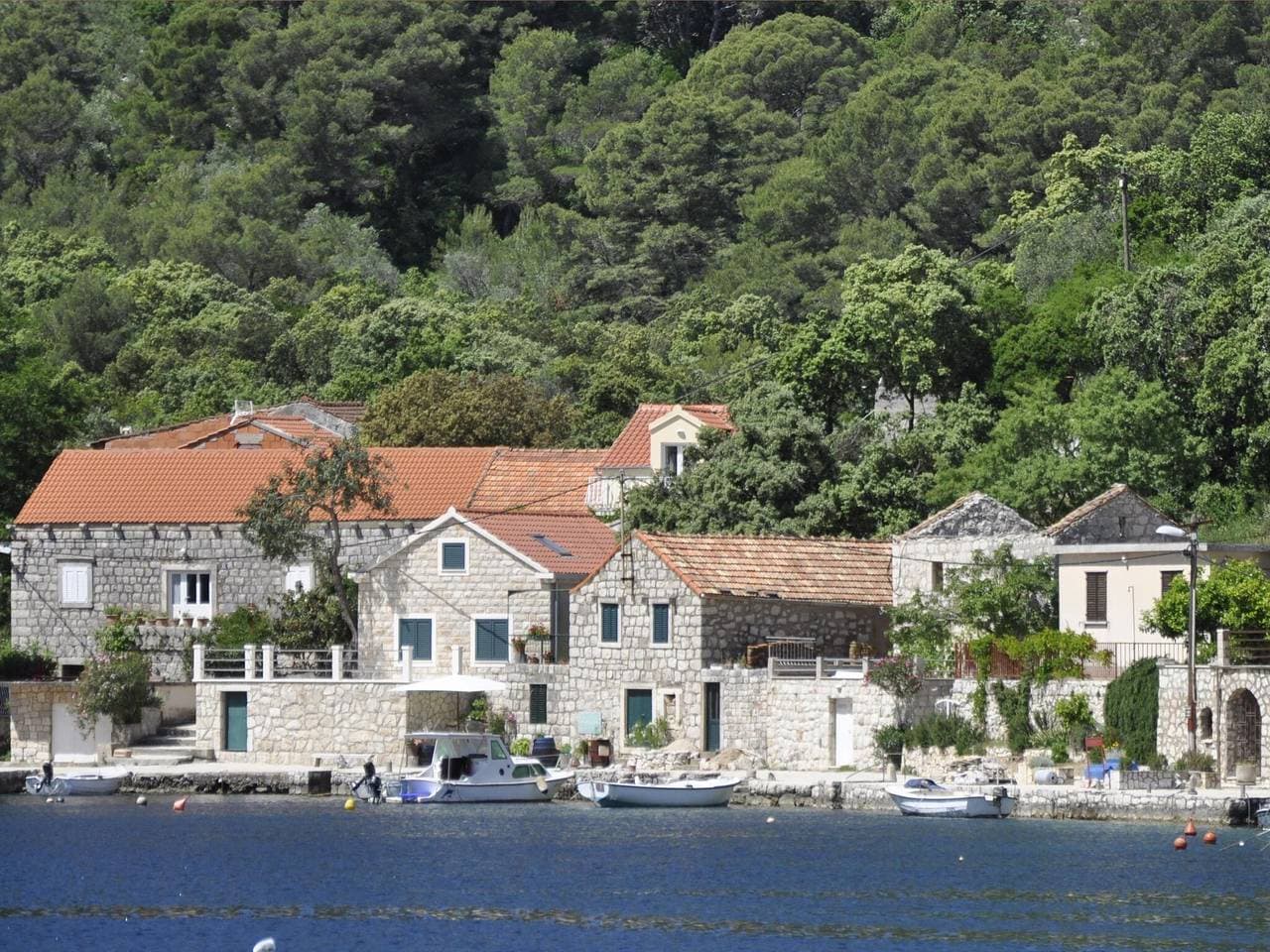 Foto 10 von 20: Apartment Danijela Mljet - Studio Apartment with Balcony and Sea View