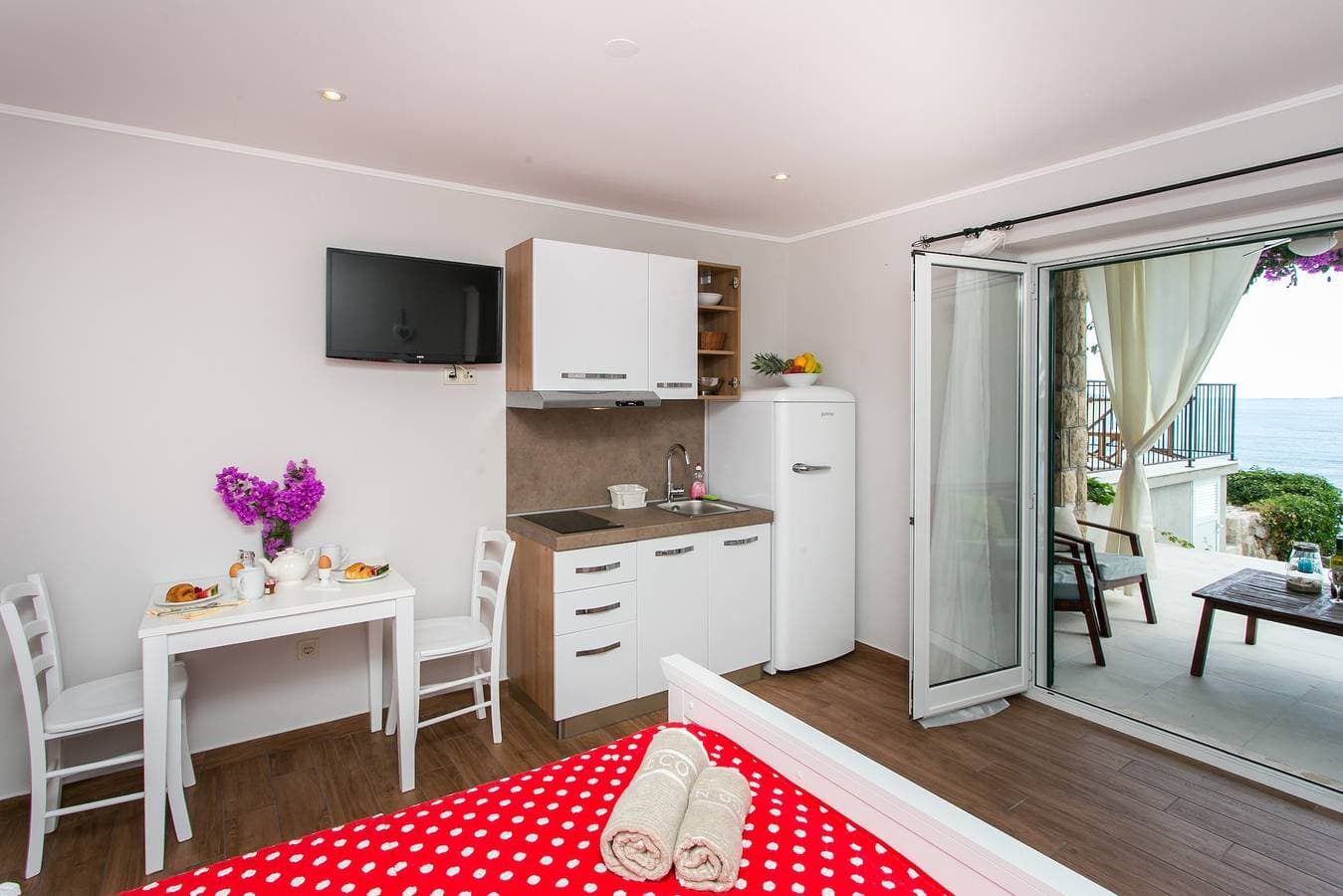 Foto 6 von 16: Studio für 2 Personen mit Meerblick