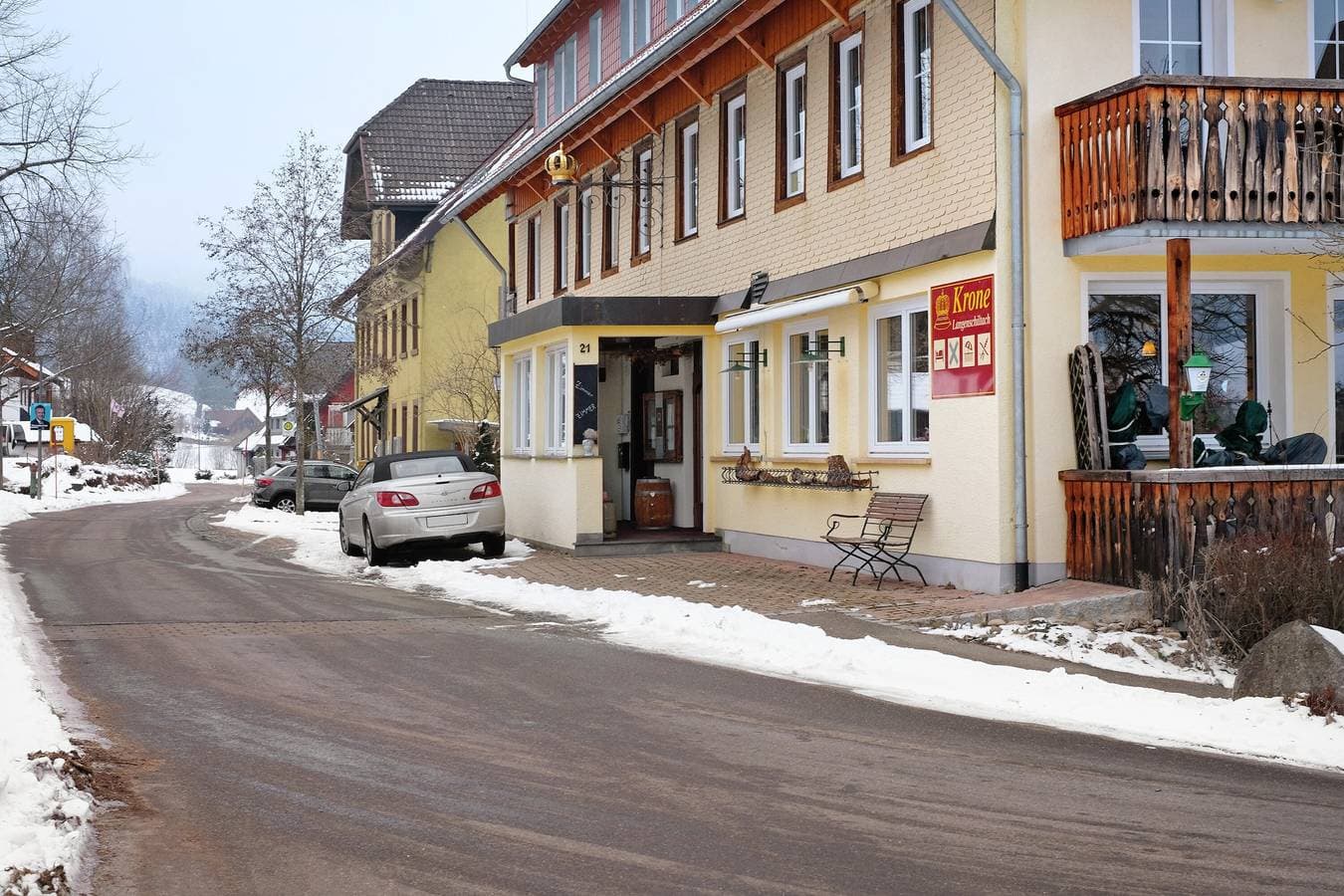Foto 4 von 44: Zimmer 'Doppelzimmer Mit Balkon 21' mit Gemeinschaftsgarten, Balkon und Wi-Fi