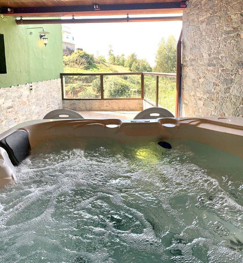 Encantadora casa rural en moya con jacuzzi y barbacoa 1