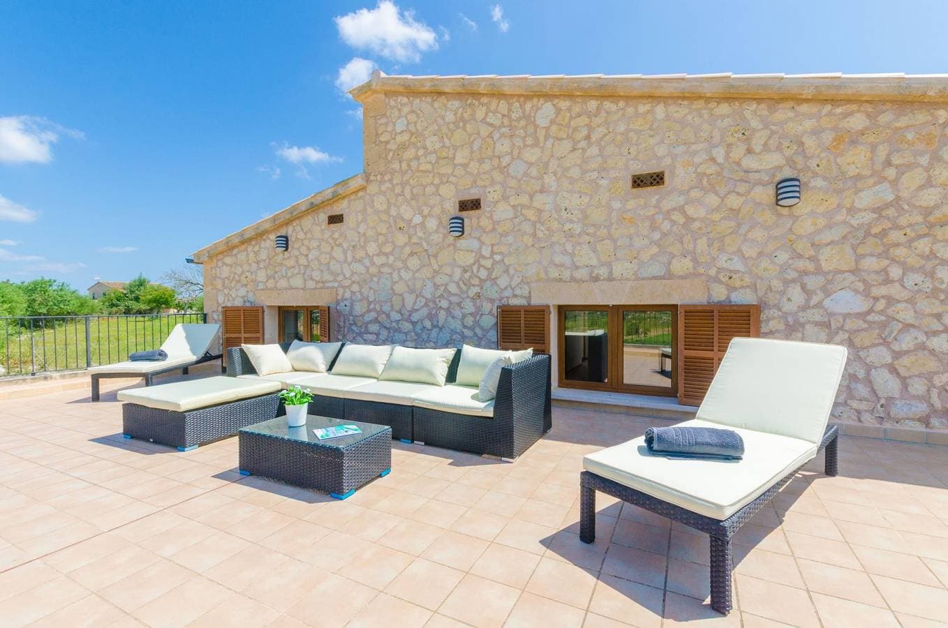 Foto 11 von 41: Son Roca - Ferienhaus mit privaten Pool in Montuïri. WiFi gratis
