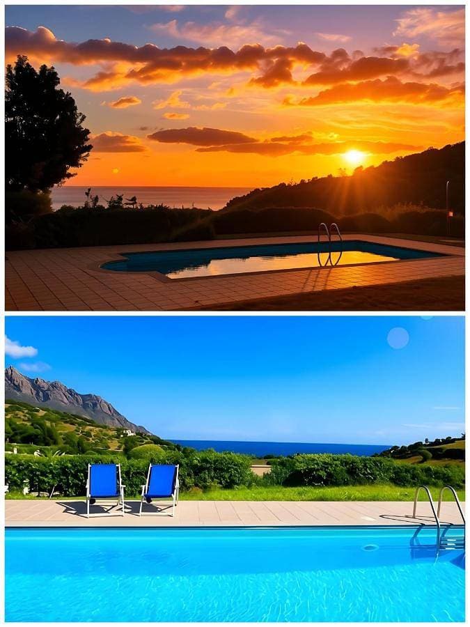 Paradise Villa - View, Pool & Parking, 200Mt Sea 1