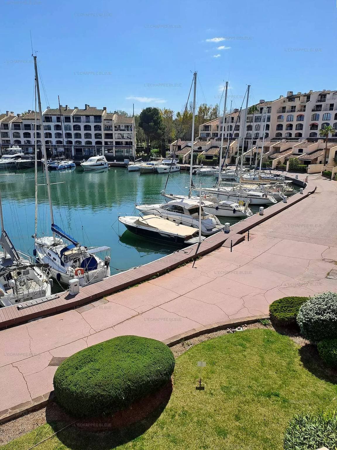 In der Nähe von Saint-Tropez Apartment für 4 Personen mit Blick auf den Yachthafen 1