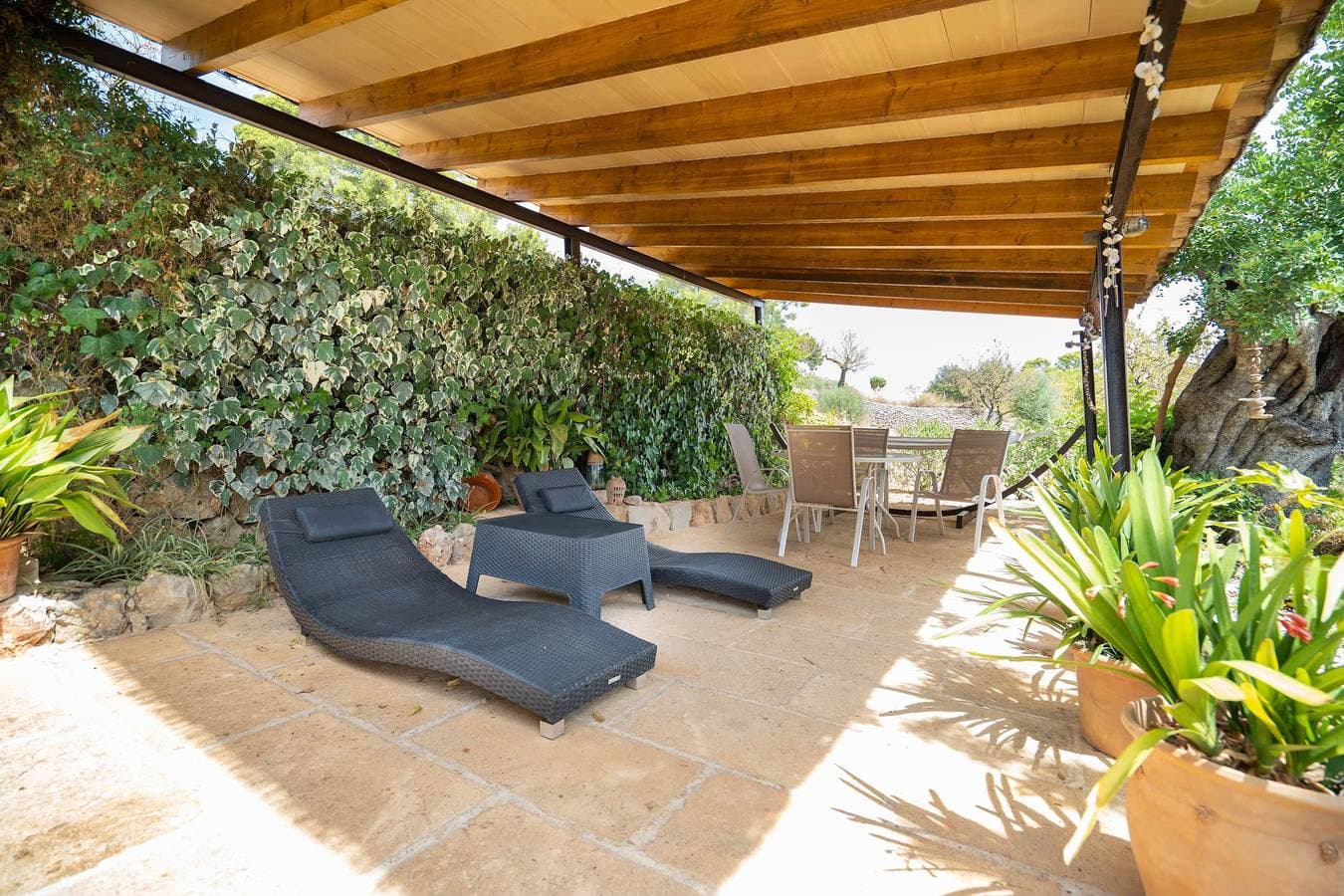 Foto 13 von 21: Finca "Can Pulit" mit Pool, Garten, Klimaanlage und WLAN
