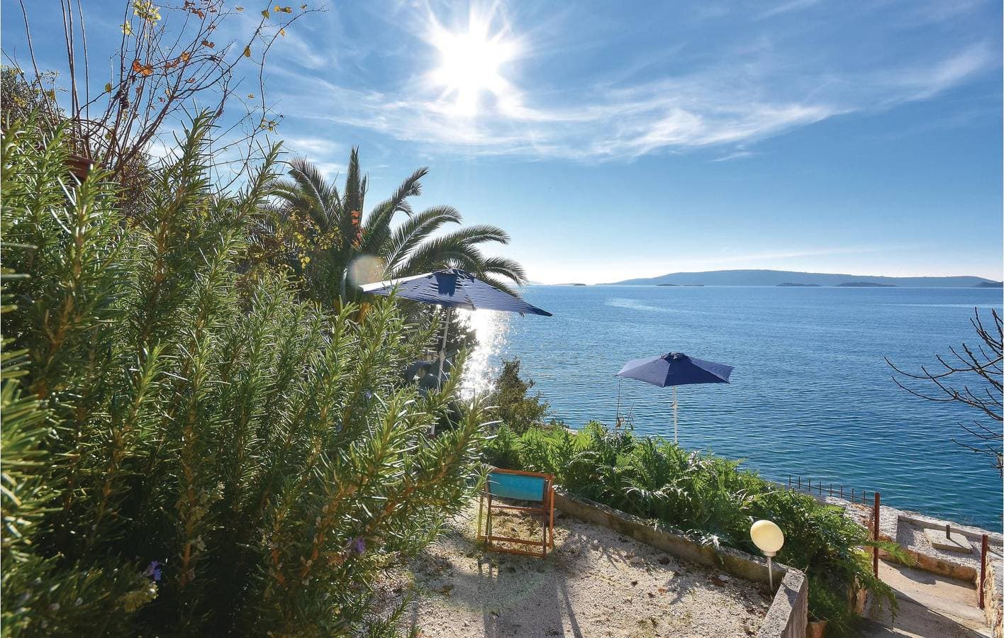 Foto 9 von 24: Gemütliche Ferienwohnung in der Nähe des Strandes Stari Porat mit WLAN und Terrasse