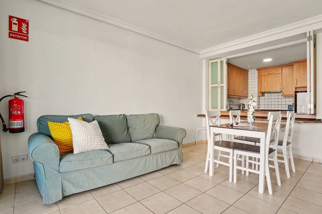 Foto 5 von 32: Ferienwohnung 'Balcón De Los Gigantes' mit Meerblick, WLAN und Klimaanlage