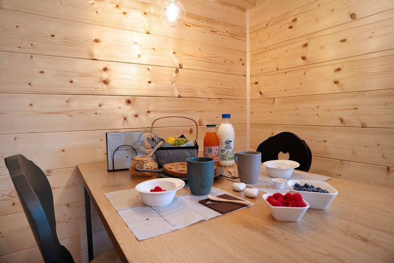 Foto 8 von 36: Chalet 'Bio Maso Nido Verde' mit Bergblick und Balkon