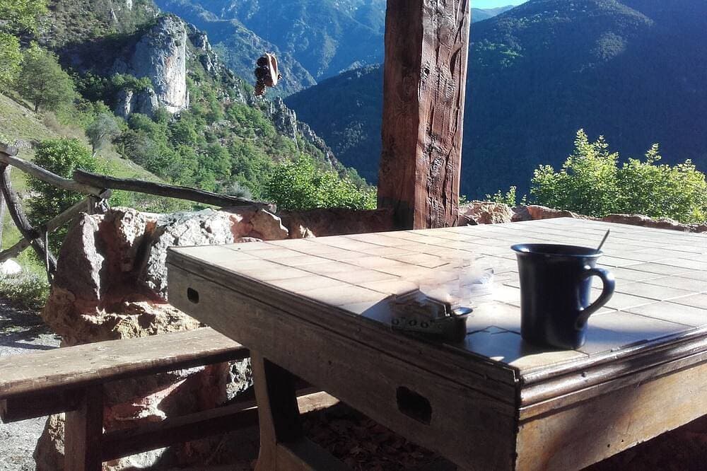 Foto 6 von 30: Top ruhig gelegenes Haus mit Blick auf die Gipfel des Mercantour teil außer