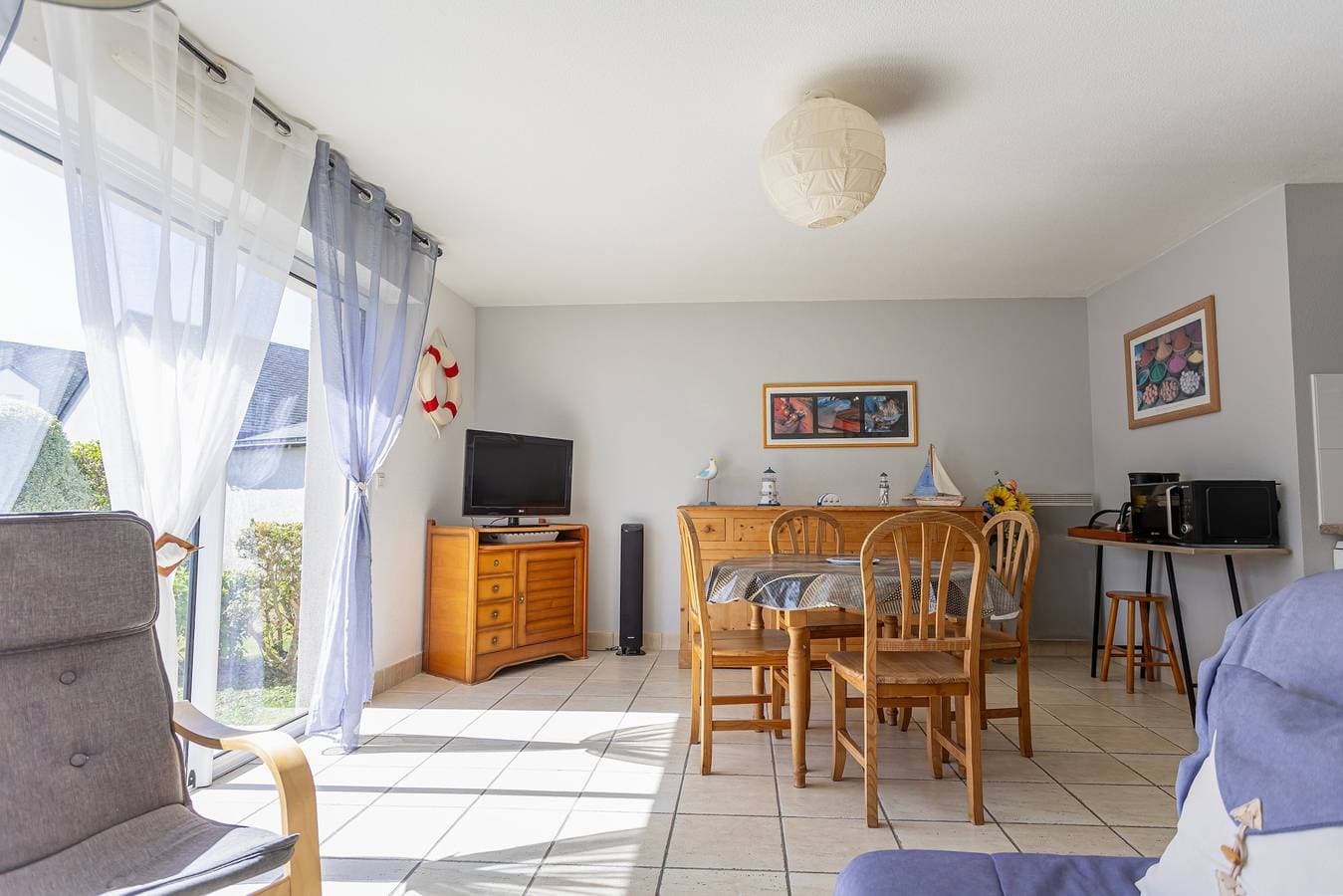 Foto 4 von 31: Appartement 'La Mouette St Philibert 3 Sterne' mit Terrasse, privatem Garten & WLAN