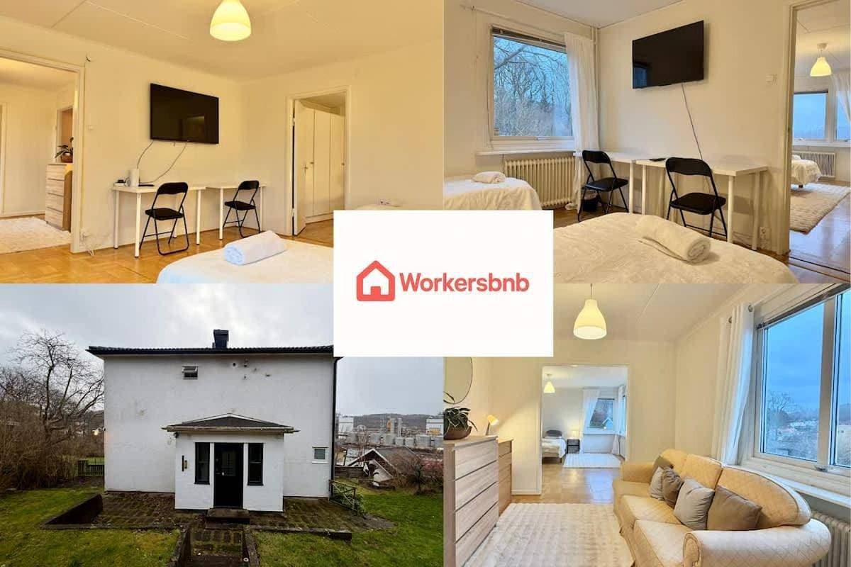 Workers Apartment - 2 BR - 4 Beds - Near Volvo - Parking 1