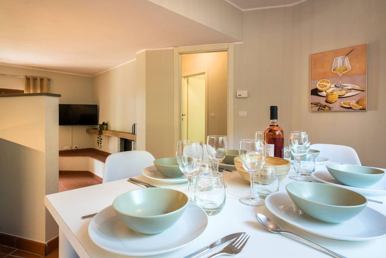 Foto 13 von 20: Ferienwohnung für 6 Personen mit Terrasse