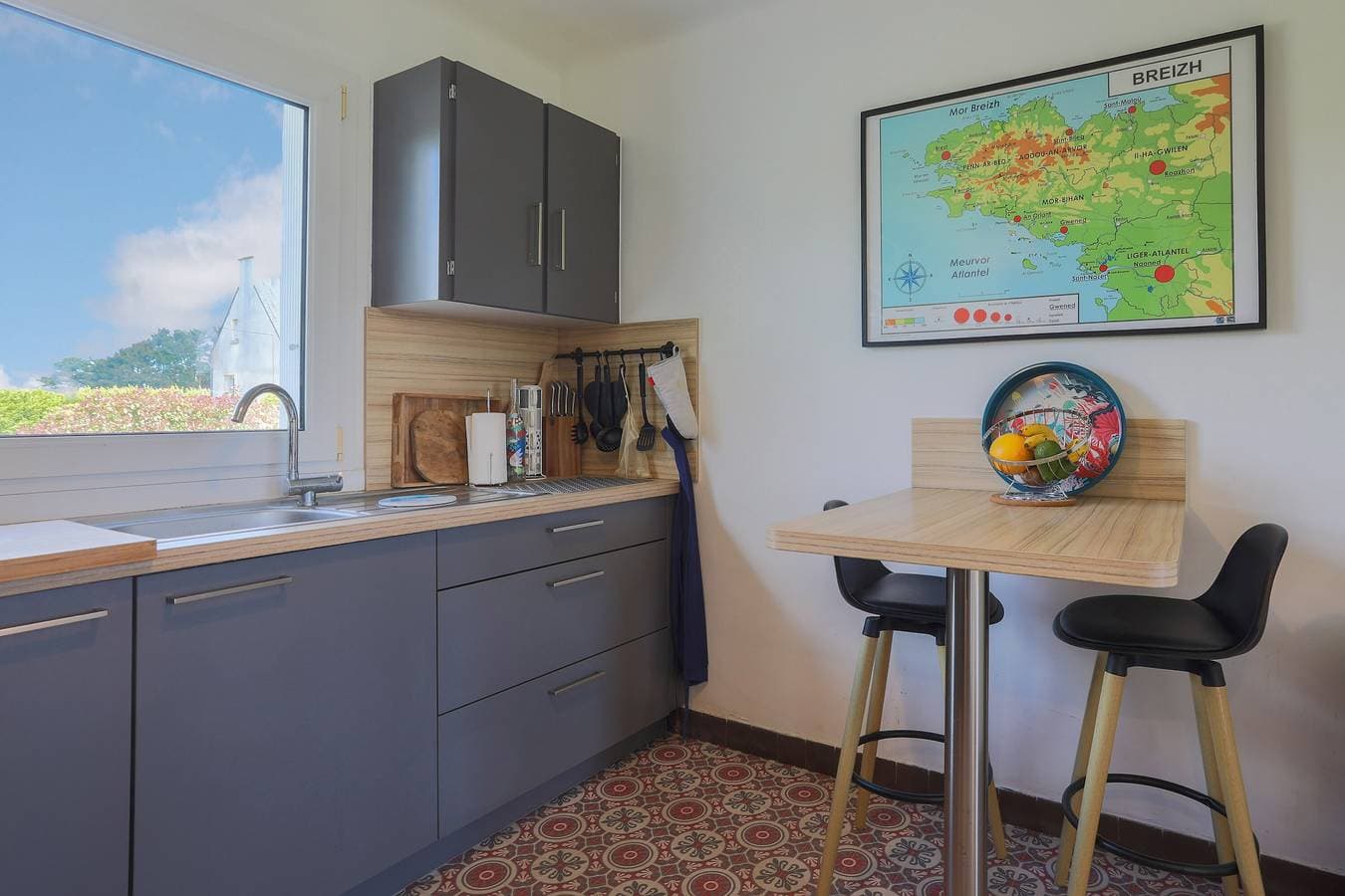 Foto 5 von 25: Ferienhaus 'Maison De Vacances Proche Mer' mit privater Terrasse, privatem Garten und WLAN