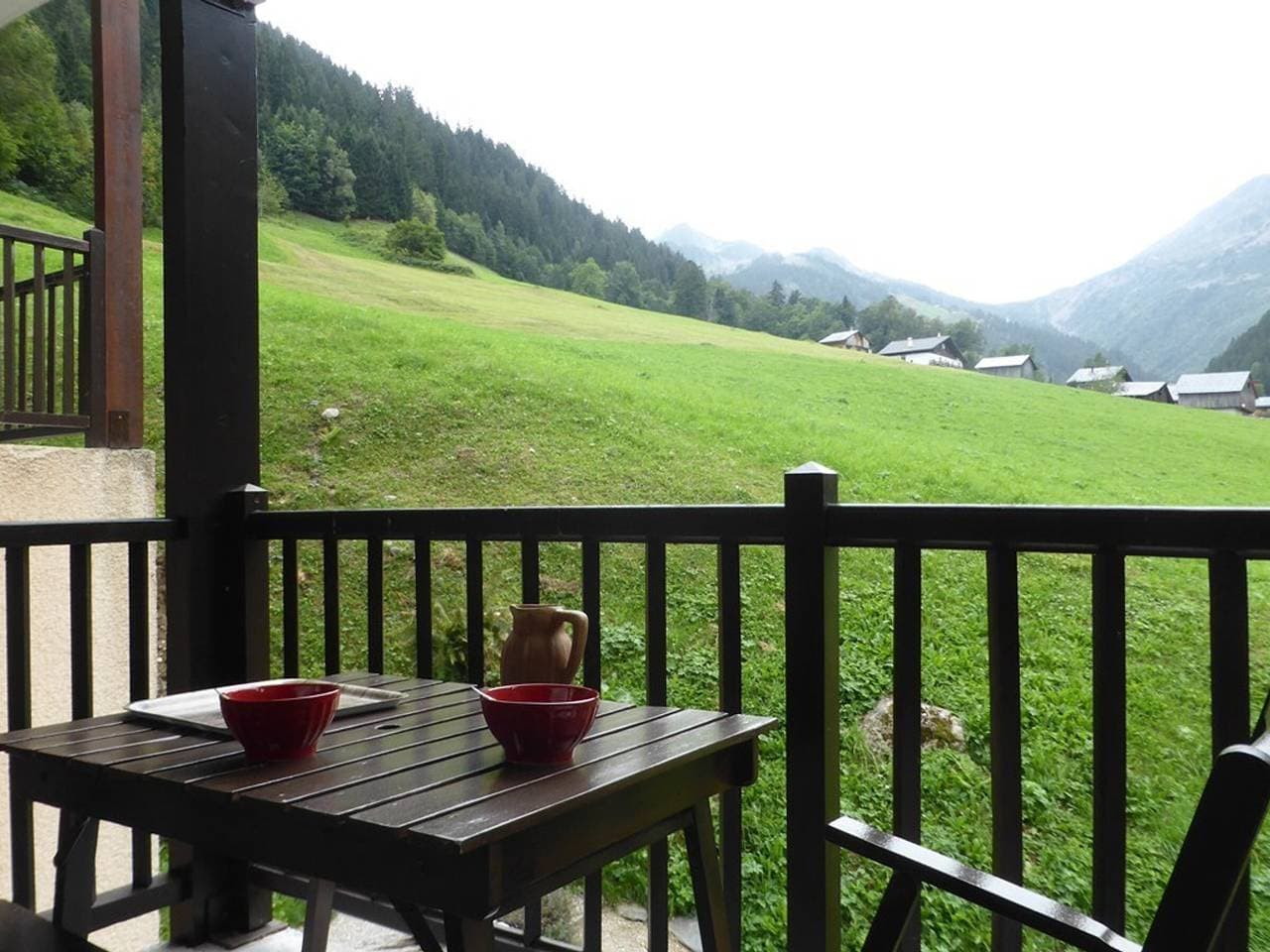 Charmantes Studio für 2/4 Pers, 200m von den Pisten, Südbalkon, Haustiere erlaubt 1