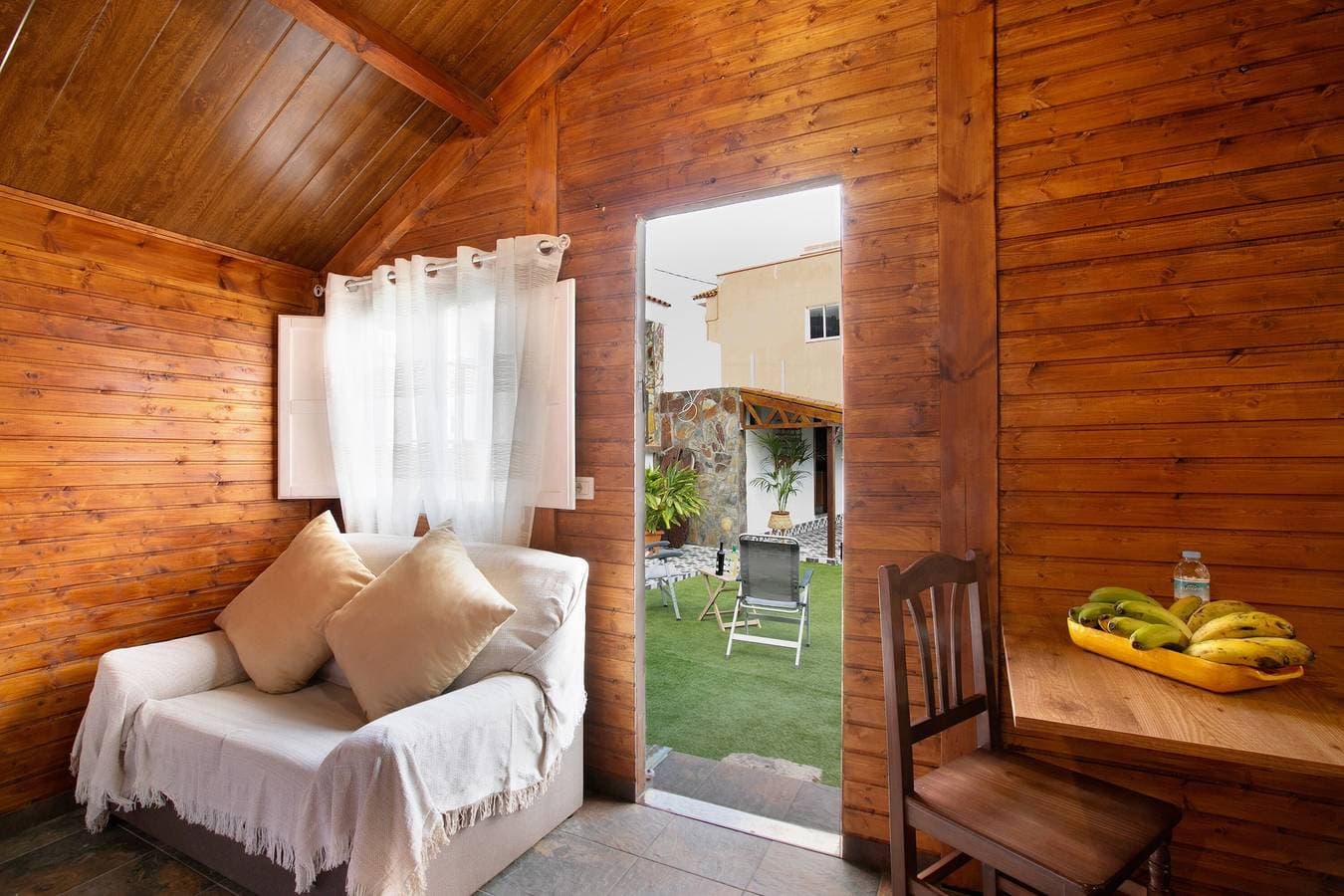 Foto 10 von 22: Ferienhaus 'Los Diablitos 4' mit Bergblick, Gemeinschaftsterrasse und WLAN