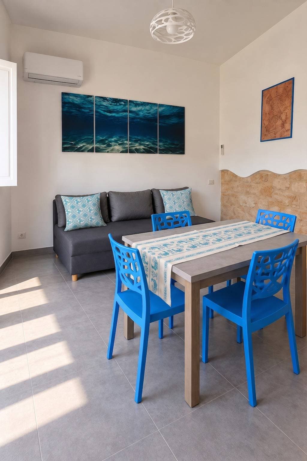 Foto 3 von 85: Privates Blaues Apartment in Palma de Sols — Keine gemeinsamen Wohnräume