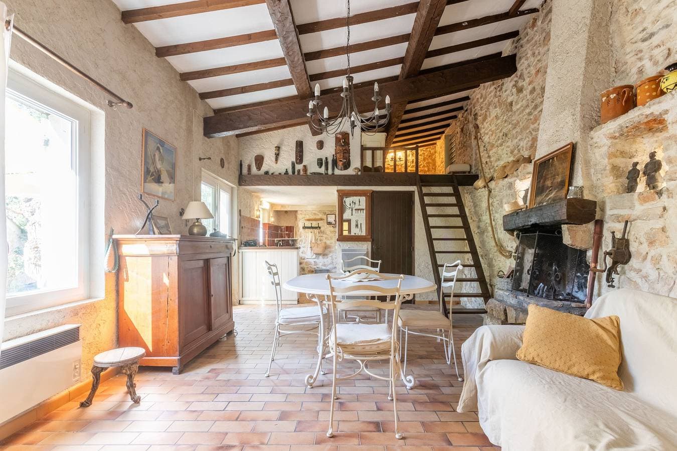 Foto 13 von 34: Ferienhaus 'Maison - Les Bergeries De Danielle' mit privatem Pool, Terrasse und WLAN