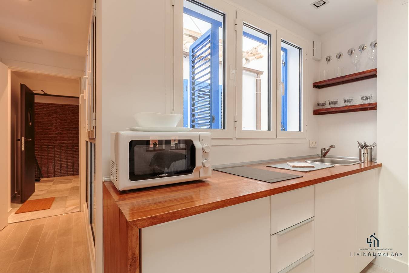 Foto 8 von 22: Studio für 2 Personen mit Balkon/Terrasse