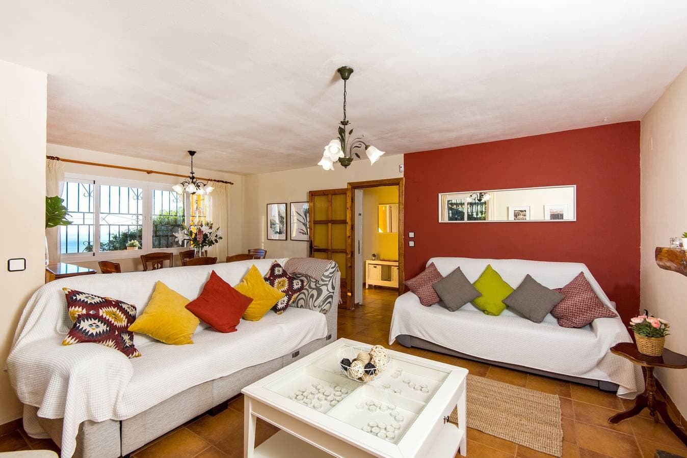 Foto 6 von 30: Schöne Villa La Tuna mit Meerblick, WLAN, Garten, Balkon