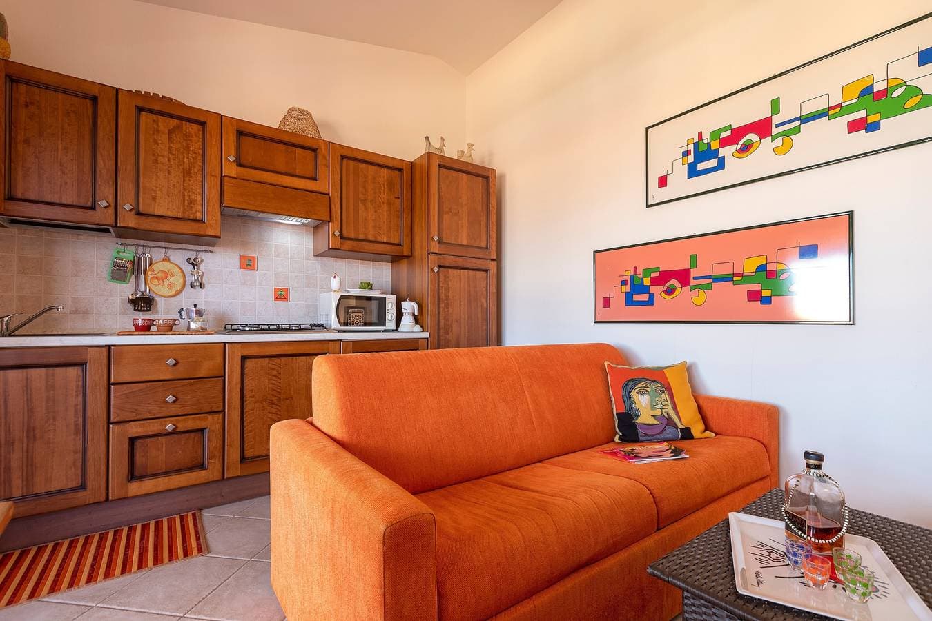 Foto 6 von 21: Ferienwohnung 'Bella Vista Castelsardo' mit Meerblick, Balkon und Klimaanlage