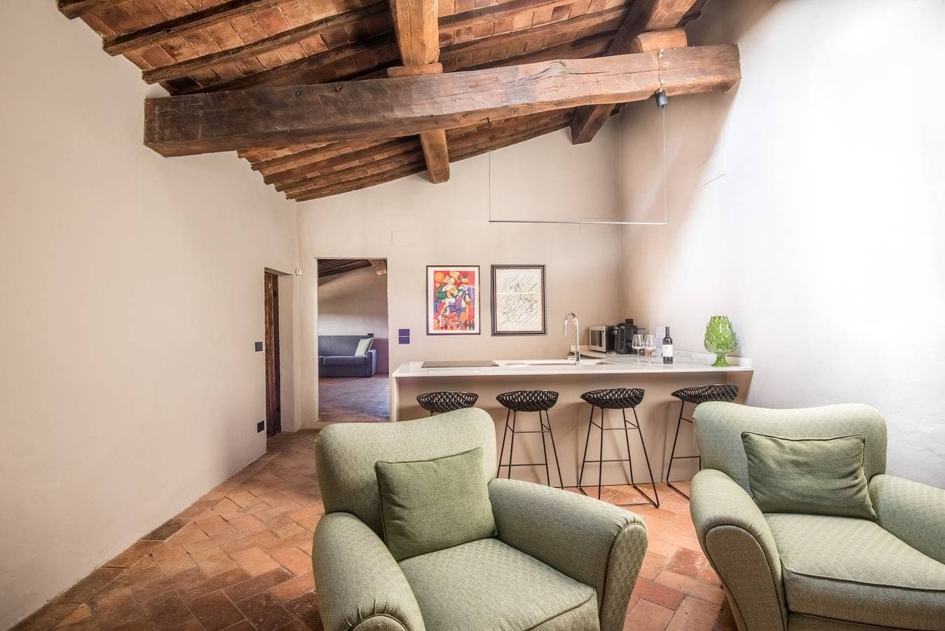 Foto 6 von 22: Ferienwohnung "La Porticina" mit WLAN und Klimaanlage