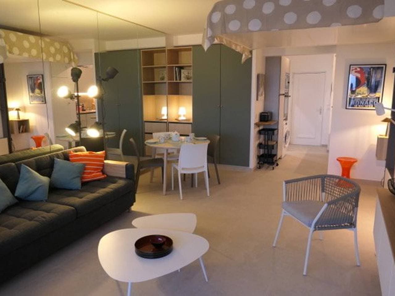 Foto 13 von 16: Klimatisiertes Studio mit Meerblick, 2-4 Personen, optionales Parken in Villeneuve-Loubet Strand