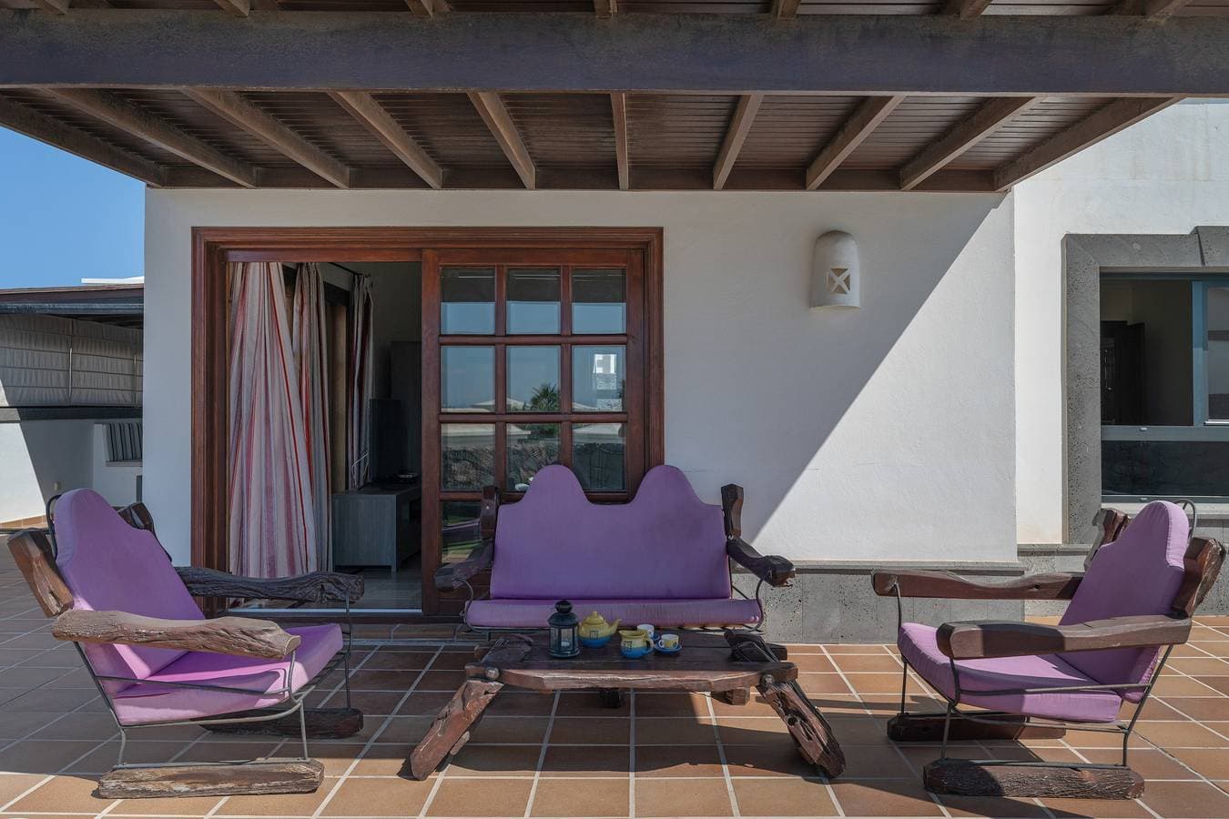 Foto 4 von 31: Villa Los Alisios 58 mit Bergblick, Pool, WLAN, Terrassen und Garten