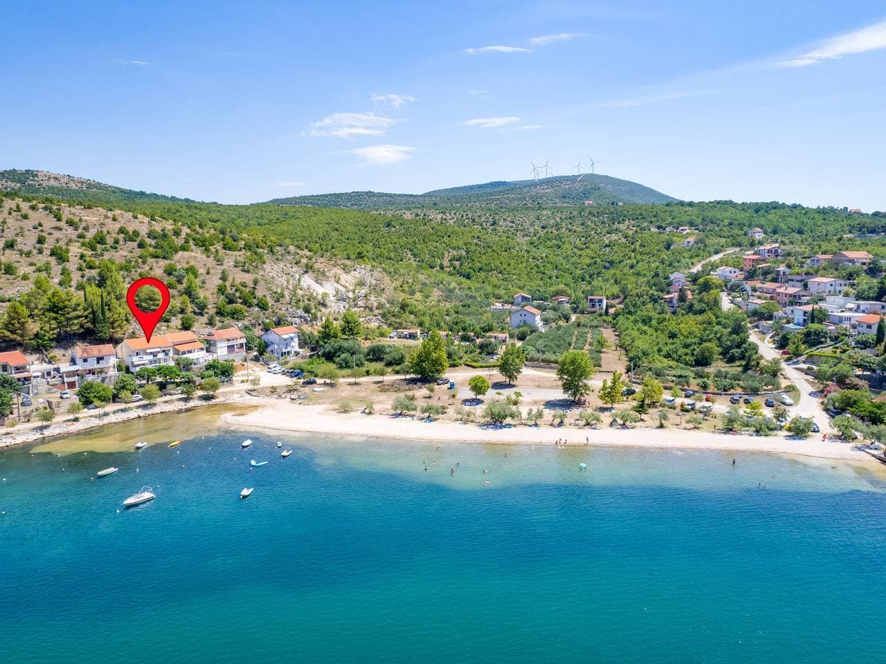Ribnica 15 km von Novigrad: Mehrfamilienhaus Daria 1