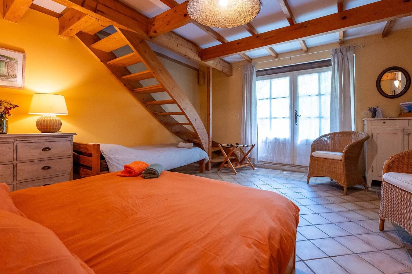 Foto 8 von 31: Bed and Breakfast 'Chambre' mit privater Terrasse, gemeinsamem Garten und WLAN