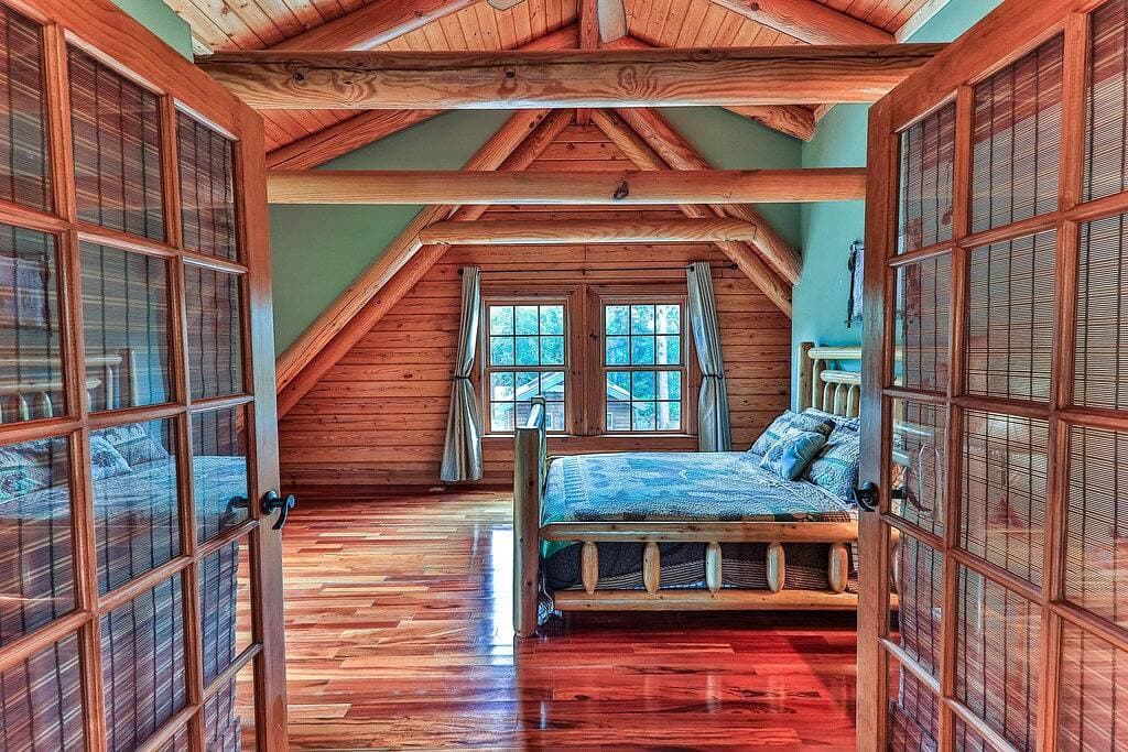 Foto 8 von 32: *Booking Summer* Nature Cabin & Bunkroom-Hot Tub, Grill, Fire Pit