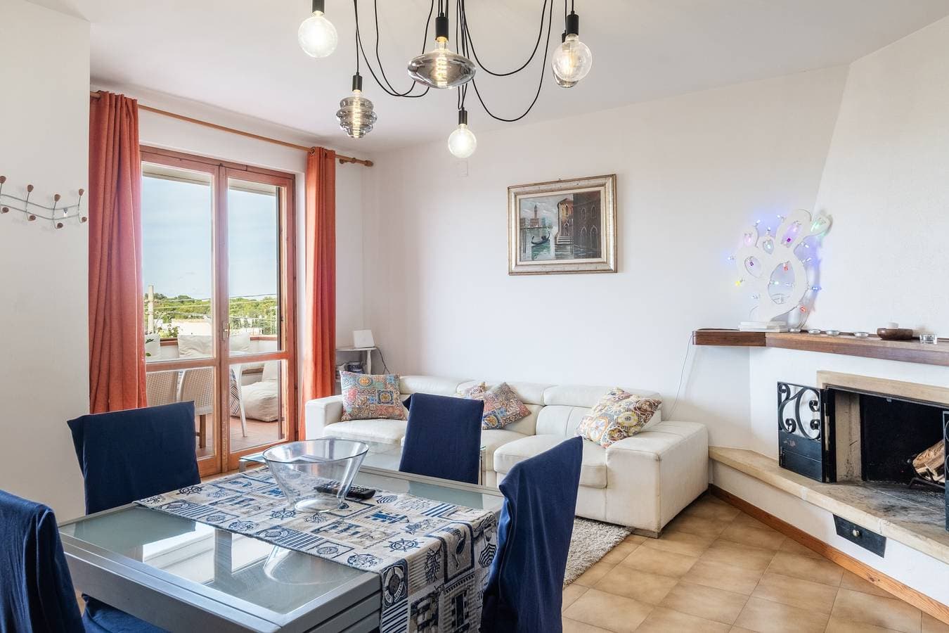 Foto 7 von 38: Villa „Vacanze Serene“ mit Meerblick, WLAN und Klimaanlage