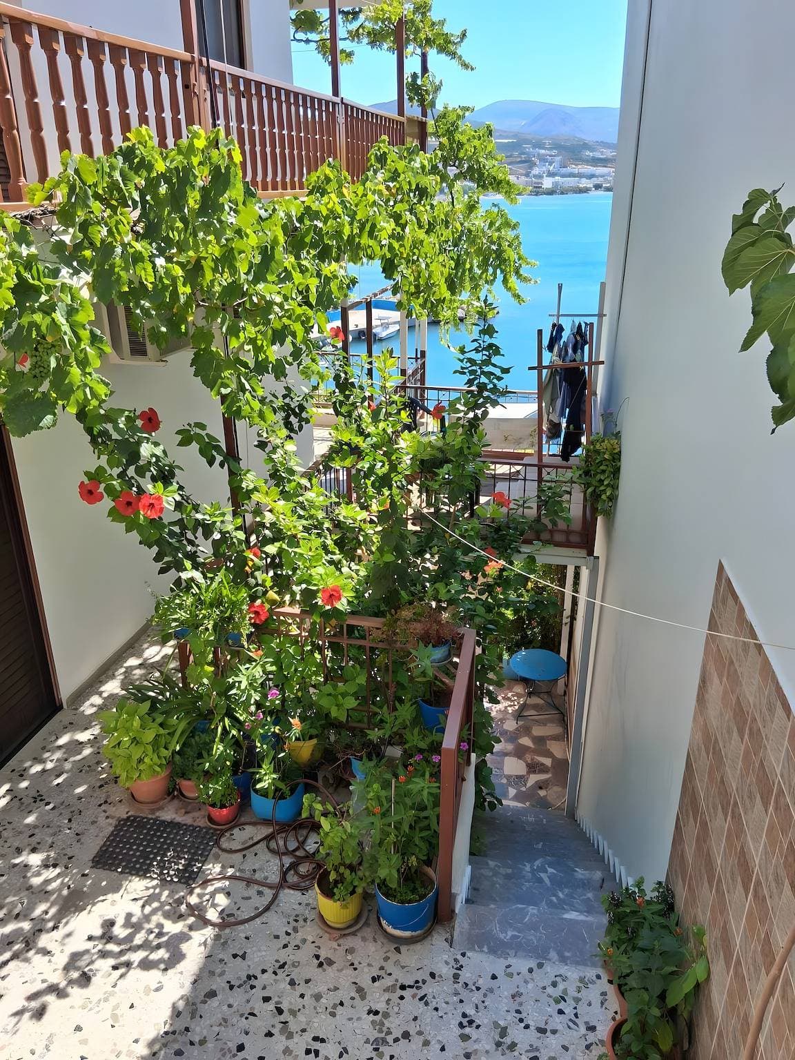 Foto 10 von 24: Apartment 'Porto Beach' mit Meerblick, WLAN und Klimaanlage
