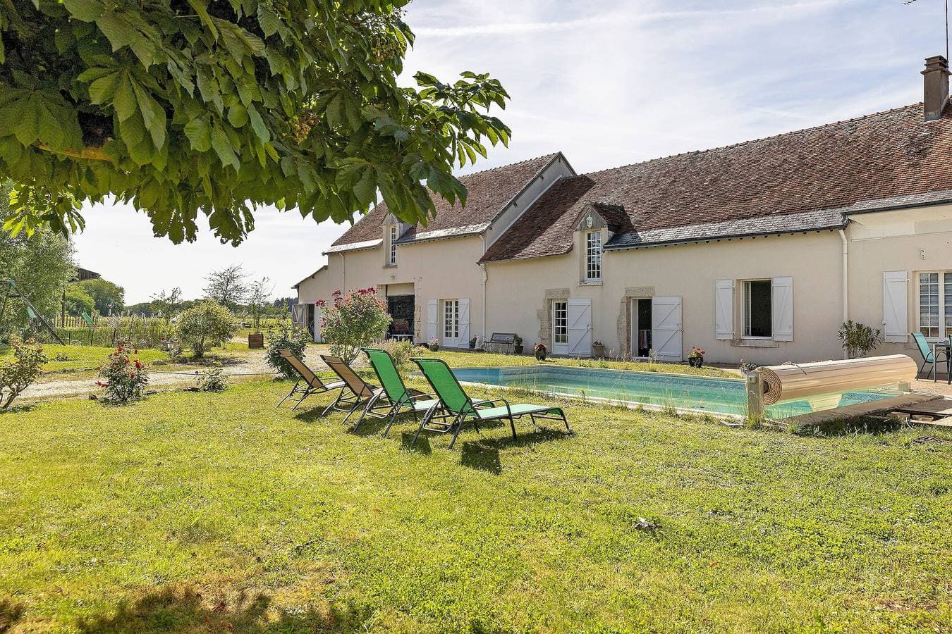 Foto 5 von 26: Bed & Breakfast 'Chambre Lavande' mit Gemeinschaftspool, Garten und WLAN