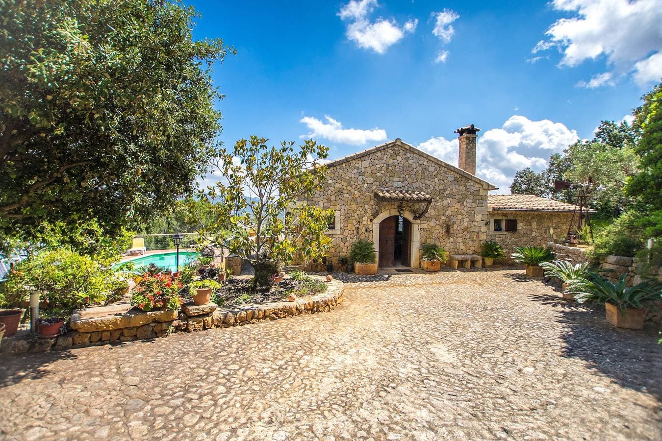 Foto 5 von 26: Villa 'Sa Garriga De Can Barratot' mit Bergblick, WLAN und Klimaanlage