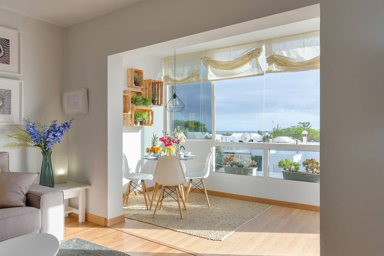 Foto 5 von 25: Ferienwohnung "Nahia" nahe dem Strand mit Wintergarten, Meerblick und Tennisplatz