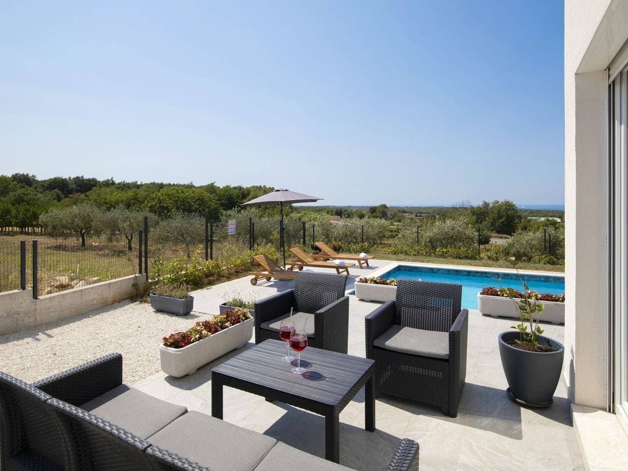 Foto 4 von 50: Villa Euphoria mit Pool, Sauna und Whirlpool