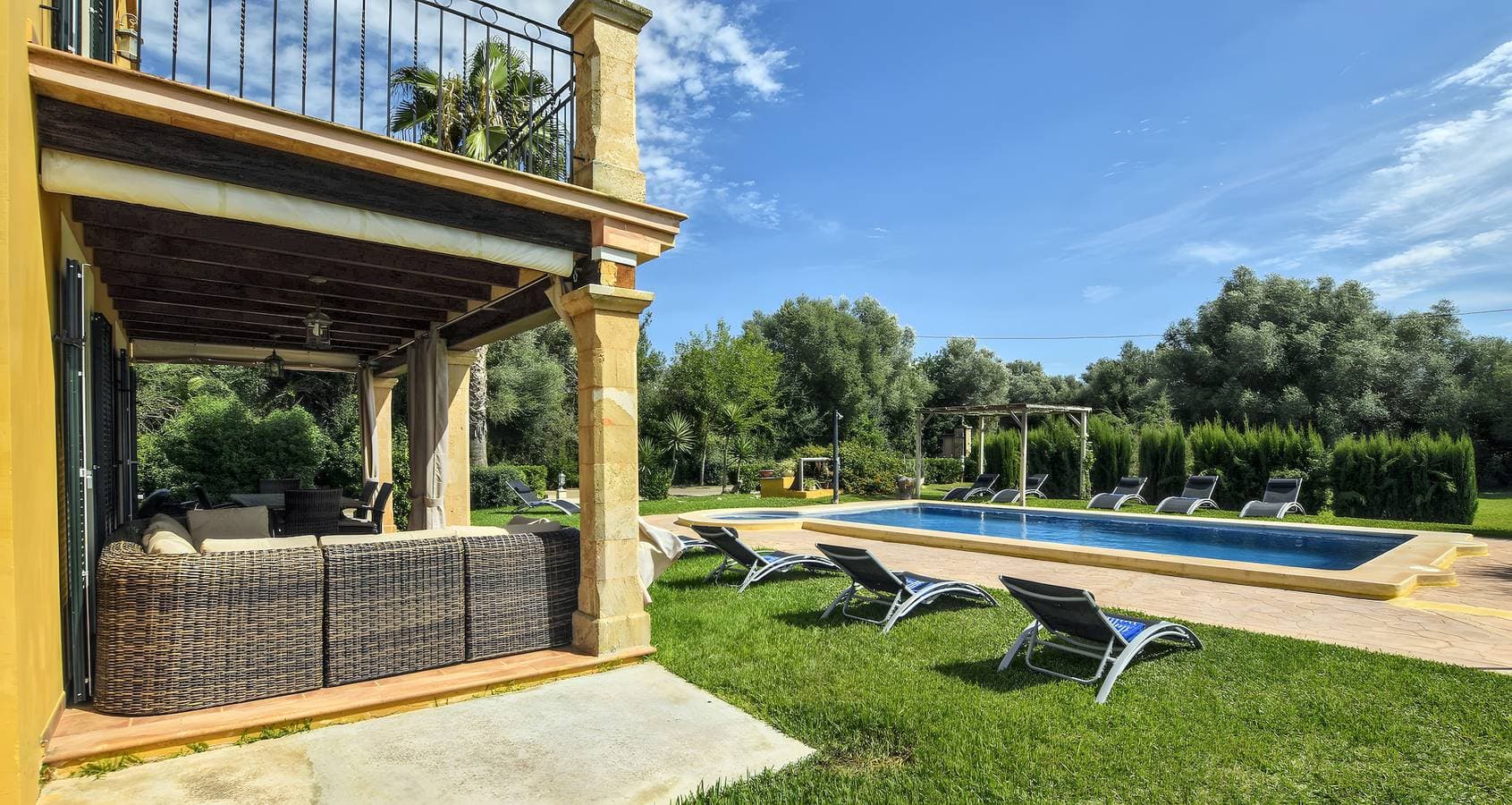 Foto 8 von 26: Ferienhaus 'Ines' mit Bergblick, WLAN und Klimaanlage