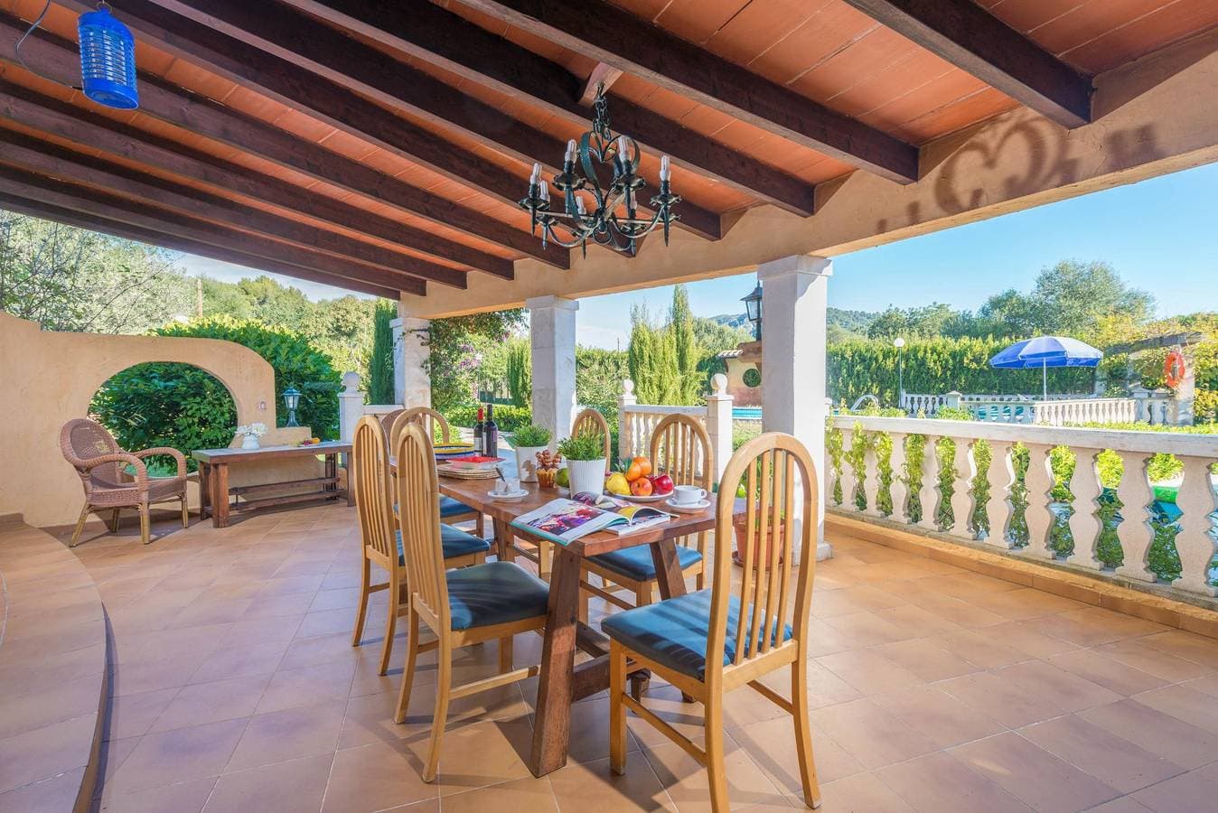 Foto 9 von 36: Hibiscus - Ferienhaus mit privaten Pool in Crestatx . WiFi gratis