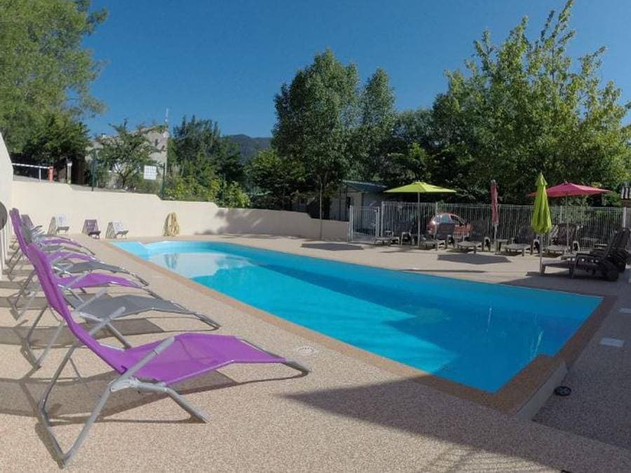 Camping des Sources - Chalet 4 personen - Némo 20 m² 1