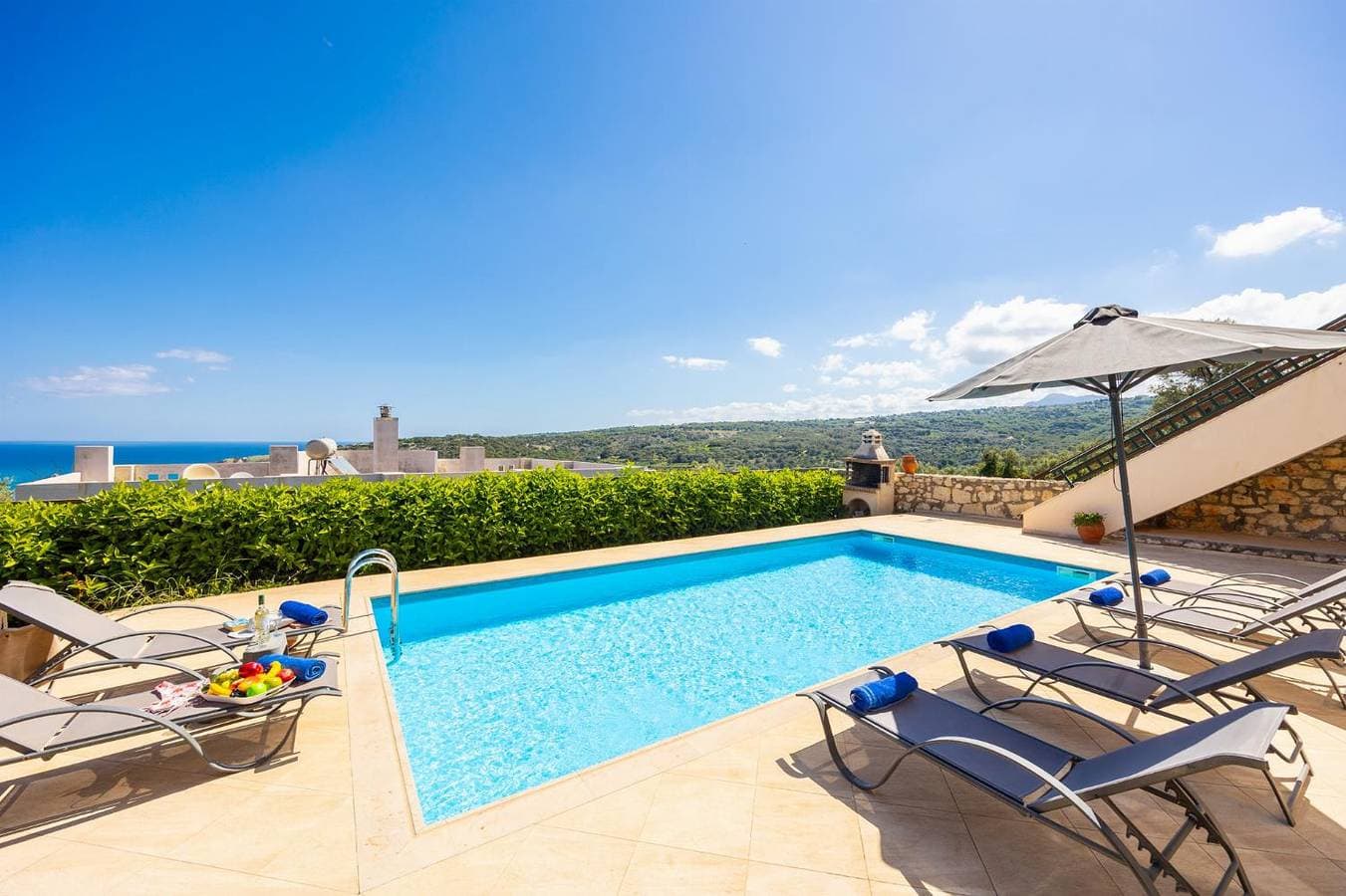 Foto 5 von 38: Villa für 7 Personen mit Meerblick