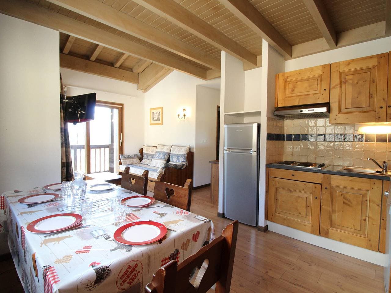Geräumige Wohnung für 6, Bergblick, Aussois 1