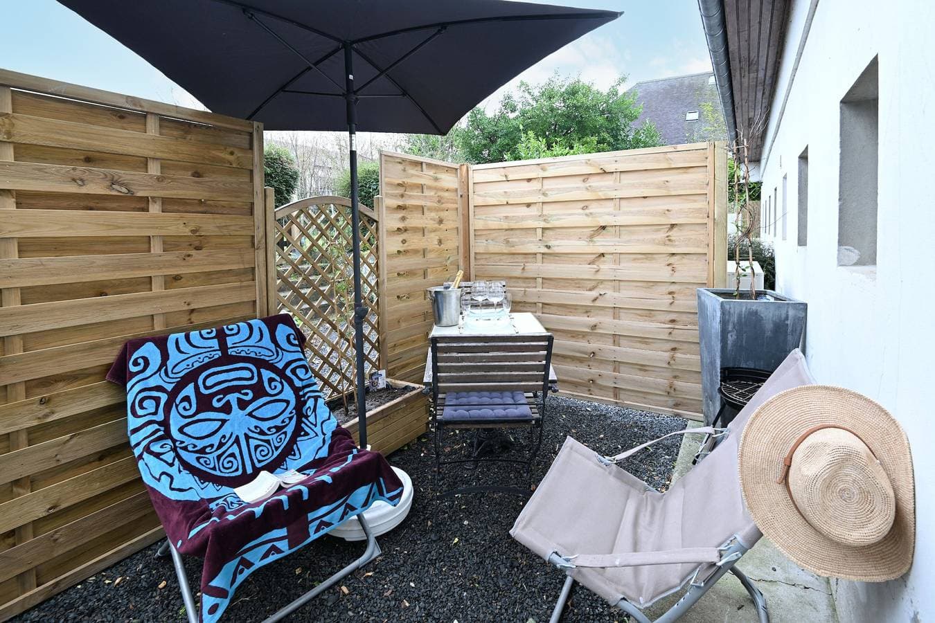 Foto 9 von 11: Ferienwohnung für 2 Personen mit Terrasse