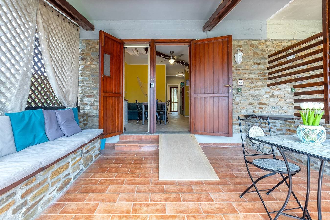 Foto 5 von 33: Ferienhaus 'Fiamma' mit Meerblick, privater Terrasse und Klimaanlage