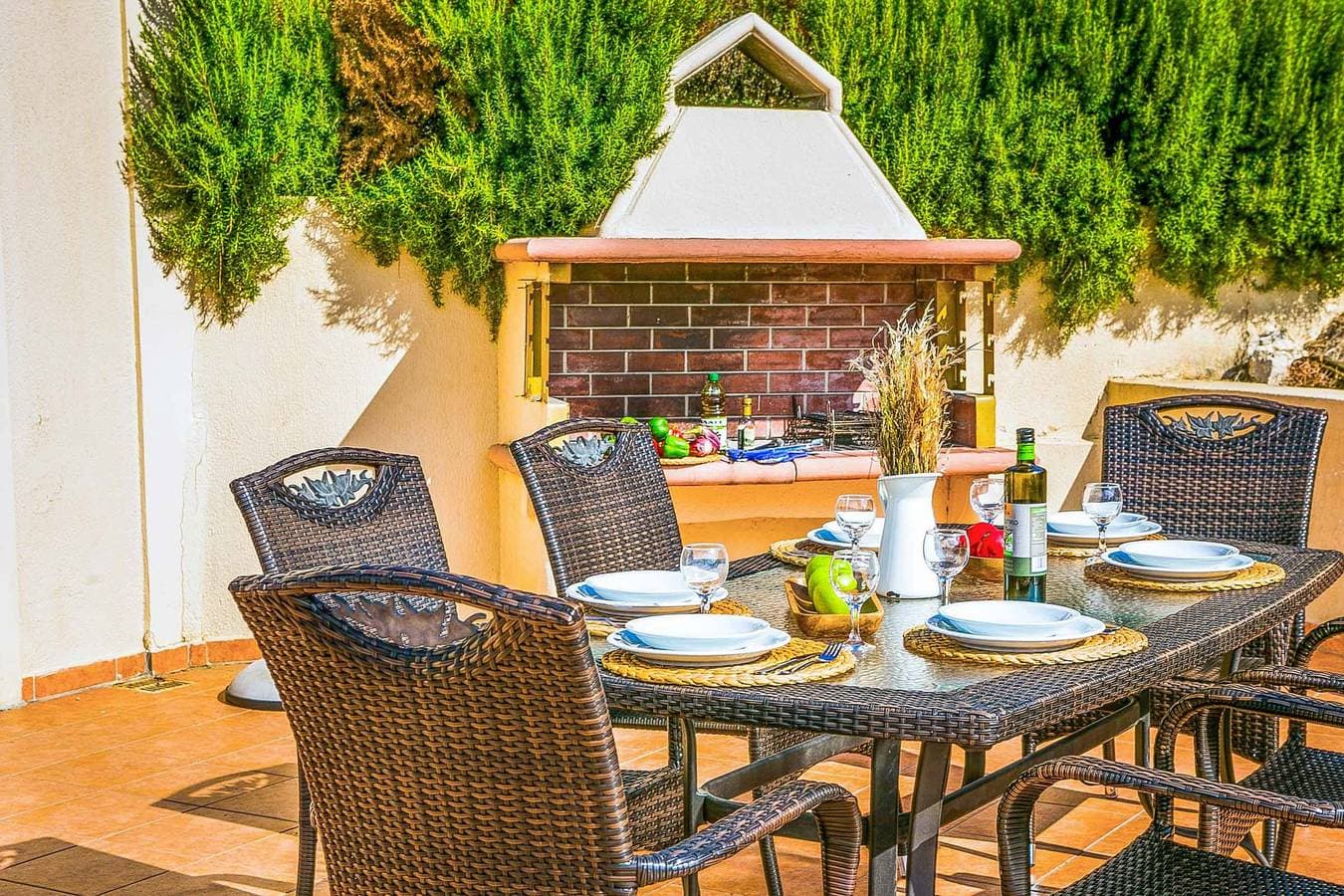 Foto 7 von 24: Villa für 6 Personen mit Terrasse