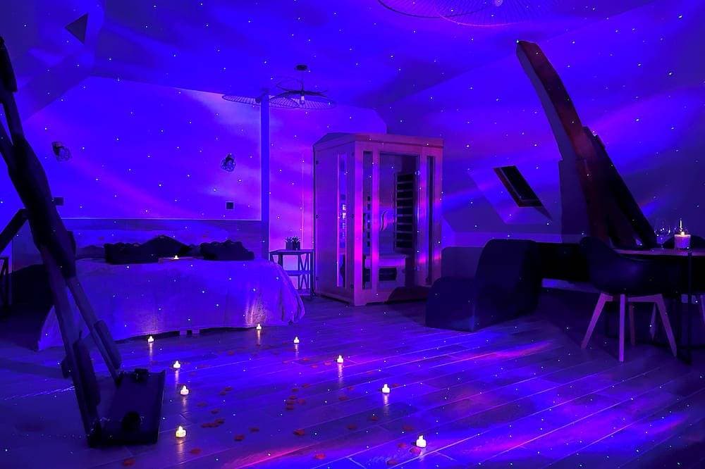 Foto 6 von 10: Love Room Le Chalet / Jacuzzi / Sauna