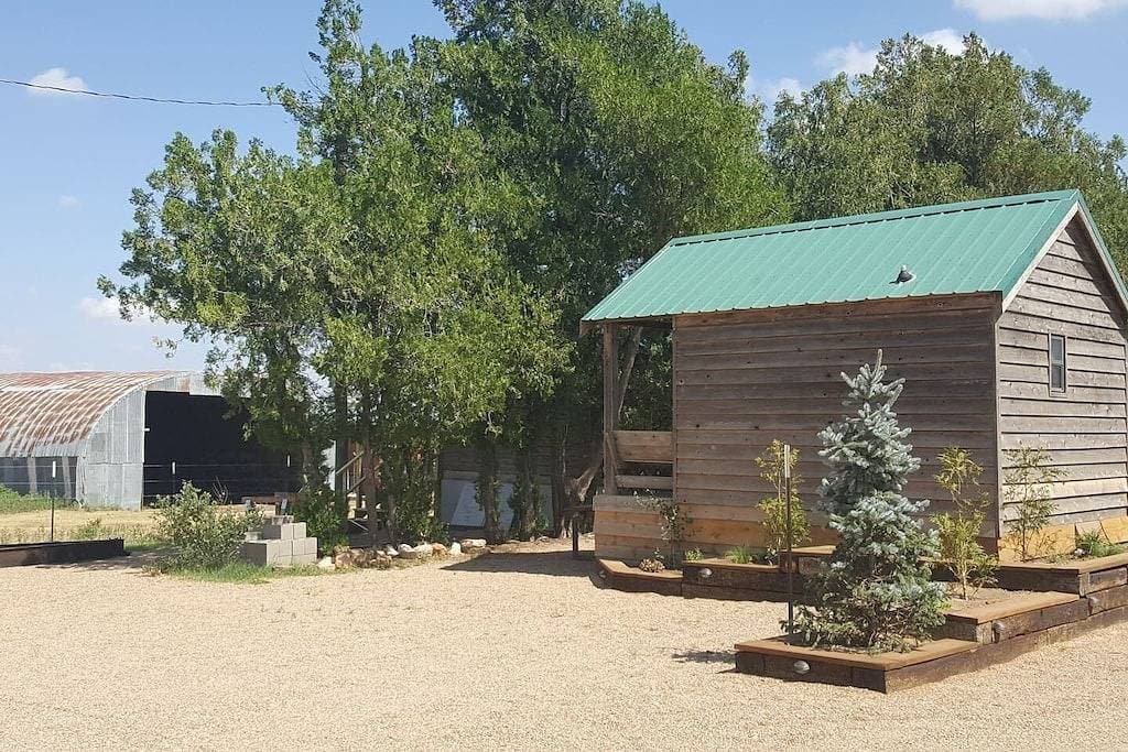 Foto 8 von 10: Die Roadrunner Tiny Cabin im Palo Duro Canyon