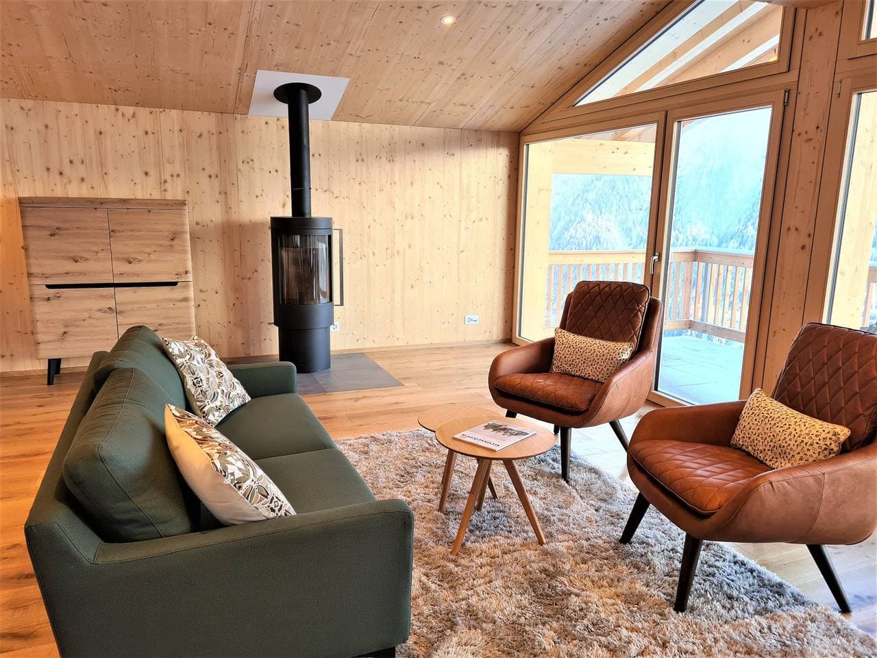 Foto 7 von 20: Ferienhaus Solar by biobuchli, Tenna - 3.5 Zimmer Ferienhaus für max. 4 Pers.