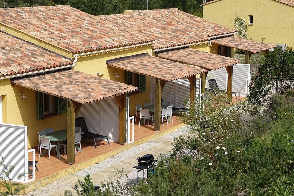 Foto 11 von 30: Apt heated pool, wifi, 2 bedrooms, air conditioning, 7 min beach 1 min river